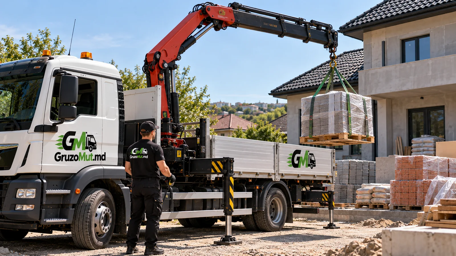 Transport materiale de construcții GruzoMut